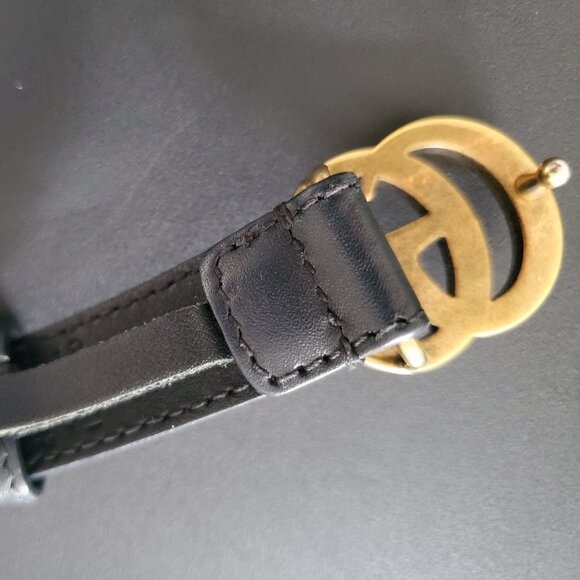 Gucci Marmont Double GG Belt Women\'s Size 85-34 main image 6